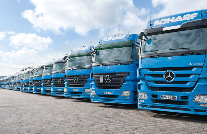 W.u.U. Scharf Transport GmbH & Co. KG header